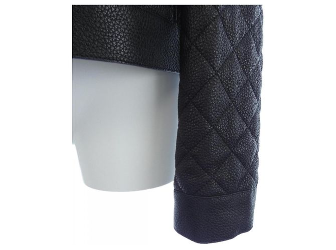 Hermès Giacca in pelle Hermes Nero - vista 6