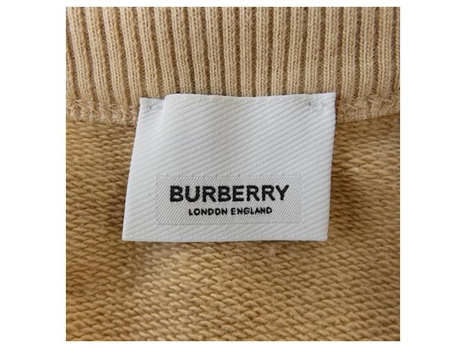 Burberry Baumwoll-Sweatshirt Beige - Ansicht 4
