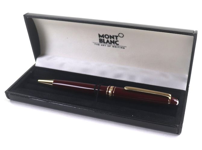 Penna a sfera MONTBLANC Meisterstuck Marrone - vista 2