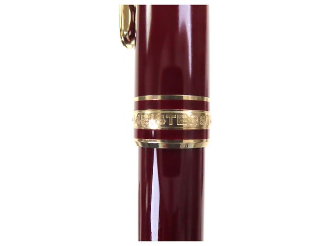 Penna a sfera MONTBLANC Meisterstuck Marrone - vista 8