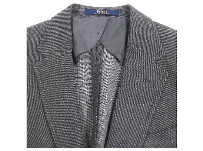 Chaqueta de lana Polo by Ralph Lauren Castaño - vista 2