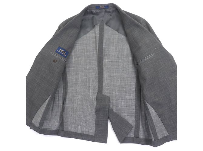 Chaqueta de lana Polo by Ralph Lauren Castaño - vista 4
