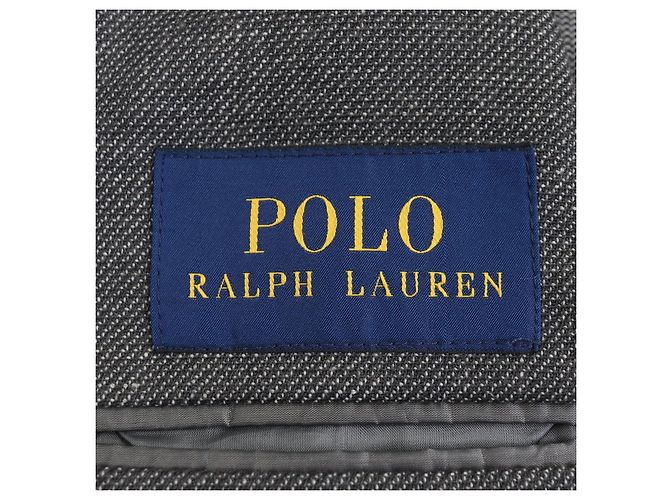 Chaqueta de lana Polo by Ralph Lauren Castaño - vista 7
