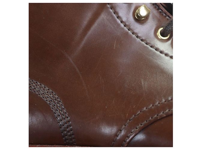 Autre Marque Alden Ravello Cordovan Kurzstiefel Braun - Ansicht 10