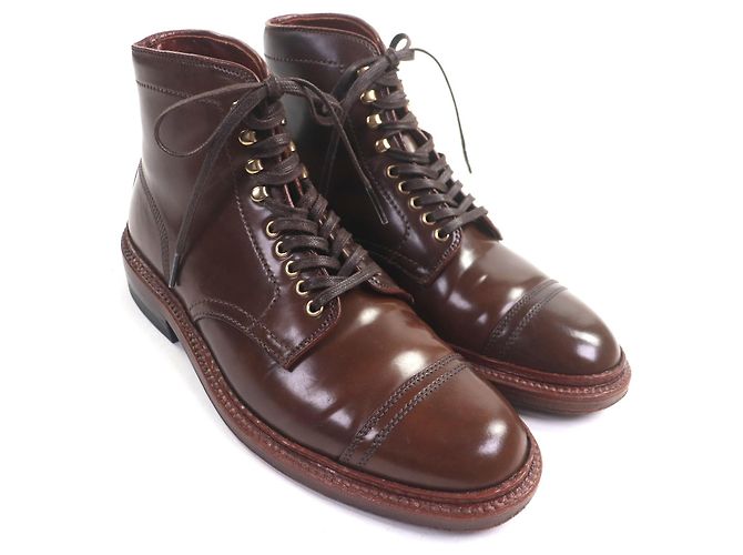 Autre Marque Alden Ravello Cordovan Kurzstiefel Braun - Ansicht 3
