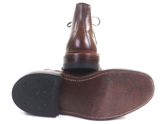 Autre Marque Alden Ravello Cordovan Kurzstiefel Braun - Ansicht 5
