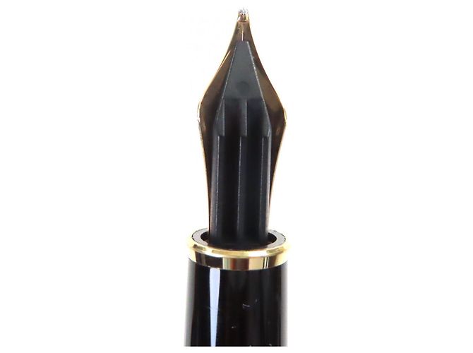 Montblanc Meisterstück 14K Füllfederhalter Schwarz - Ansicht 6