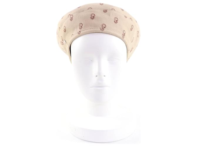 Hermès Basco in cotone Hermes Saint Honor Serie Beige - vista 2