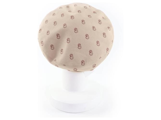 Hermès Basco in cotone Hermes Saint Honor Serie Beige - vista 4