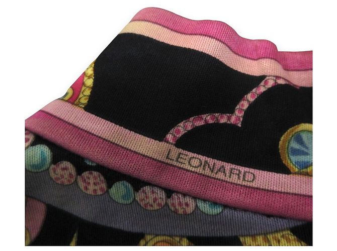 Top con collo alto e maniche corte LEONARD Nero - vista 9