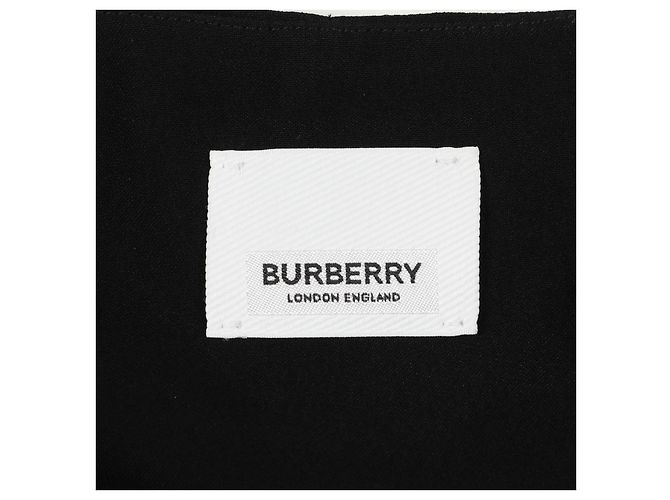 Burberry Viscose-Kleid Schwarz - Ansicht 3
