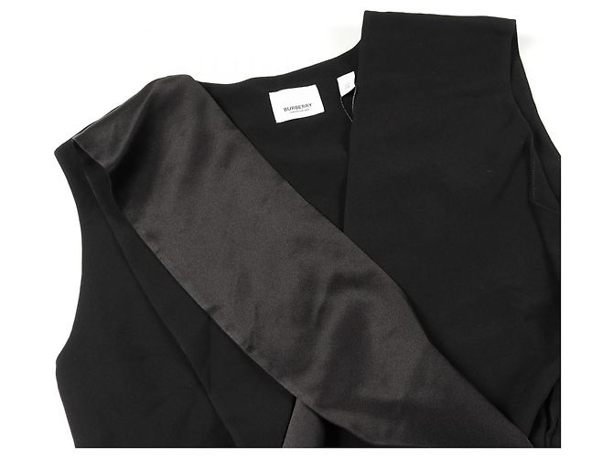Burberry Viscose-Kleid Schwarz - Ansicht 6