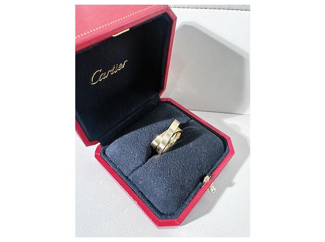 Anello Cartier Crossover Series Doppio in Oro Giallo 18K D'oro - vista 4