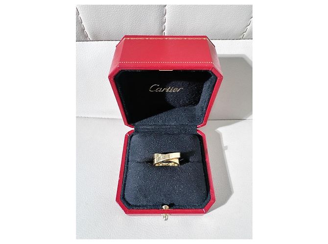 Anello Cartier Crossover Series Doppio in Oro Giallo 18K D'oro - vista 5