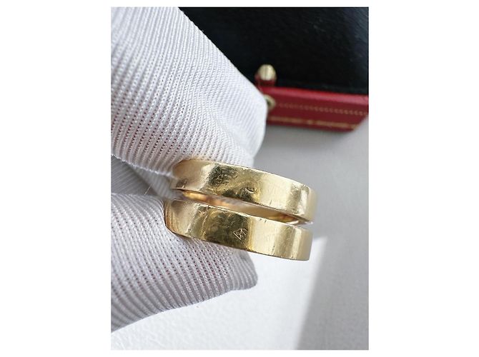 Anello Cartier Crossover Series Doppio in Oro Giallo 18K D'oro - vista 8