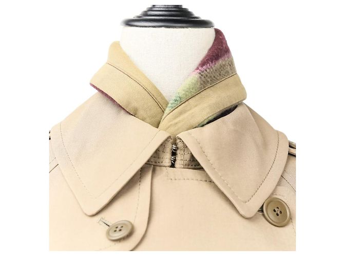 Autre Marque Abrigo Check Docking de Comme des Garçons Roja Beige - vista 10