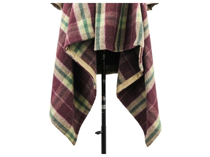 Autre Marque Abrigo Check Docking de Comme des Garçons Roja Beige - vista 14