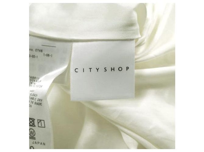 Autre Marque Falda de nailon CITYSHOP TAFFETA Blanco - vista 8