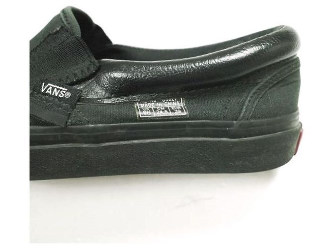 Autre Marque Sneaker in tela Vans × SSZ REVERSE SLIPON Nero - vista 9