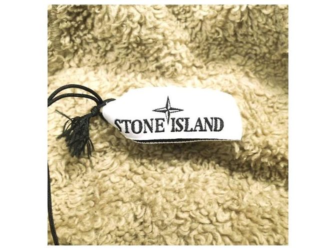 Giacca con cappuccio Stone Island NYLON PANAMA WITH NEW SILK LIGHT Beige - vista 11