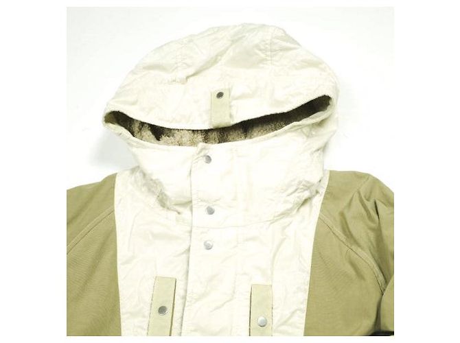 Giacca con cappuccio Stone Island NYLON PANAMA WITH NEW SILK LIGHT Beige - vista 5