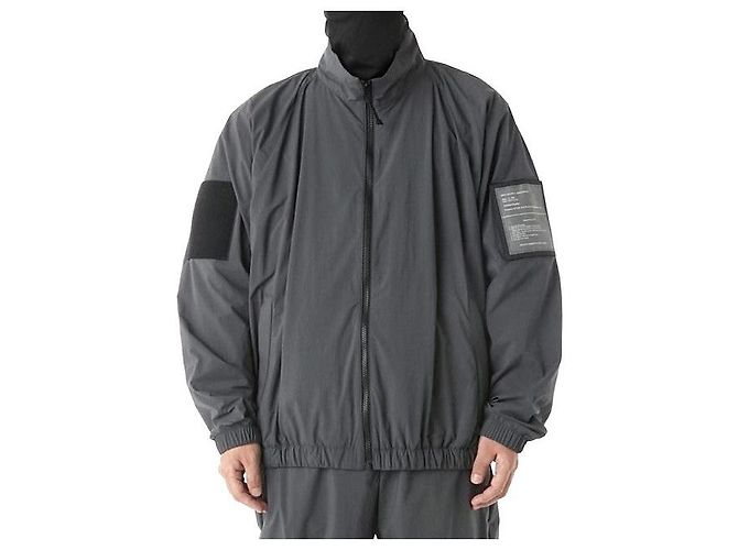 Autre Marque N.HOOLYWOOD TEST PRODUCT EXCHANGE SERVICE Blouson de nylon ripstop de alta densidad Castaño Gris antracita - vista 3