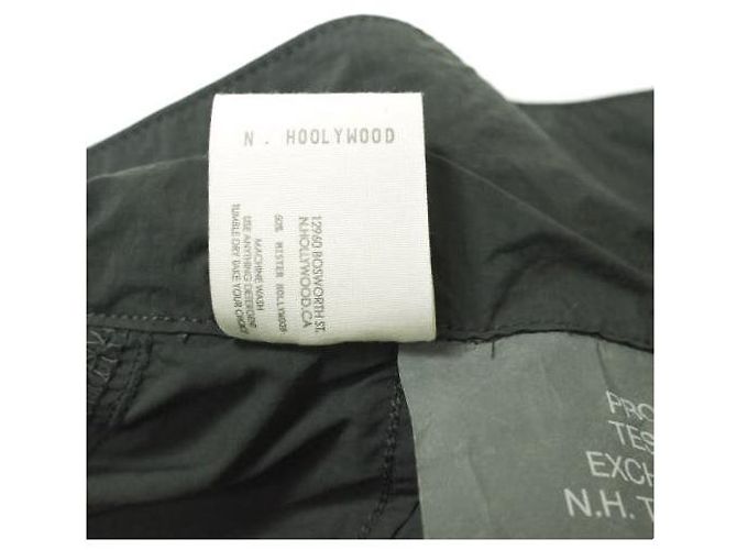 Autre Marque N.HOOLYWOOD TEST PRODUCT EXCHANGE SERVICE Blouson de nylon ripstop de alta densidad Castaño Gris antracita - vista 8