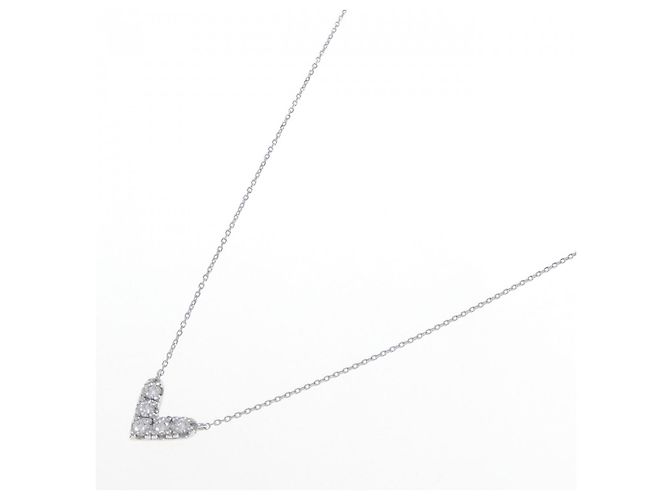 Autre Marque Collana con Diamanti Au750 Argento - vista 2