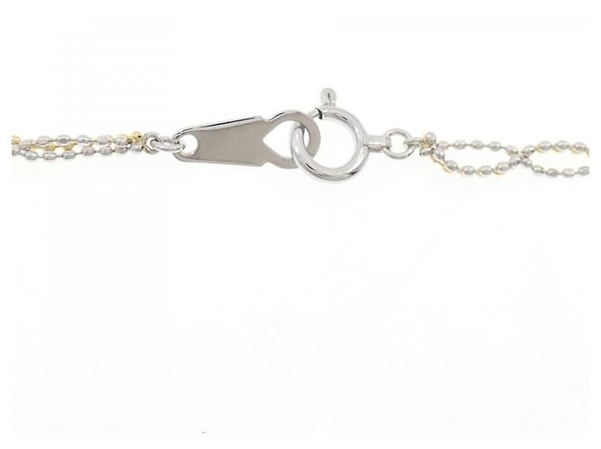 Autre Marque Collana K18WG K18YG D'oro - vista 4