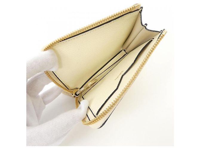 Valextra Key Case Beige - view 5