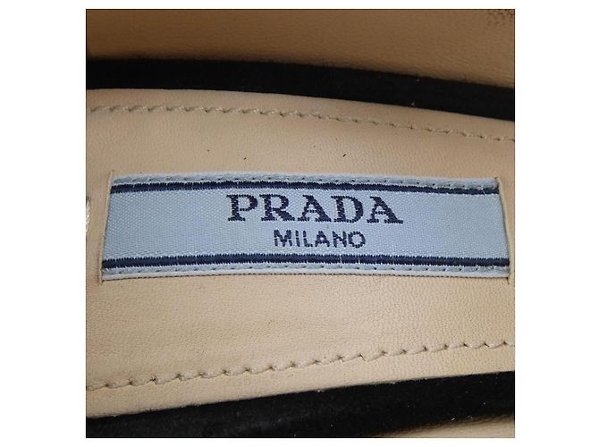 Prada Lederschuhe Schwarz - Ansicht 6