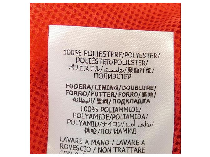 Gucci Logo Patch Shiny Jersey Hoodie Rot - Ansicht 4