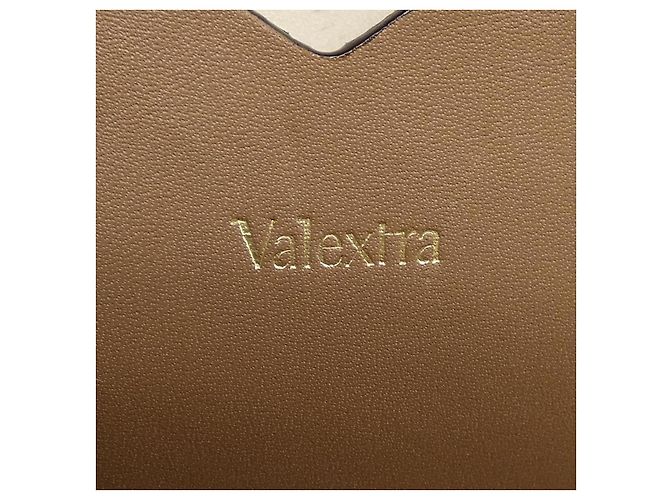 Mini borsa in pelle Valextra Serie S Marrone - vista 5