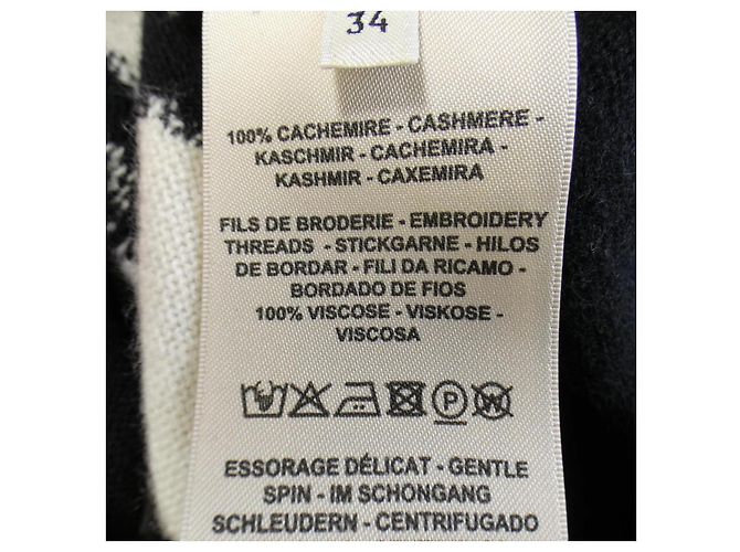 Hermès Hermes Kaschmir Strickwaren Schwarz - Ansicht 3