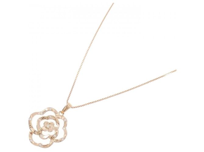 Autre Marque Collana in oro rosa Au750 e diamanti - vista 2