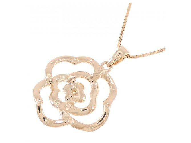 Autre Marque Collana in oro rosa Au750 e diamanti - vista 4