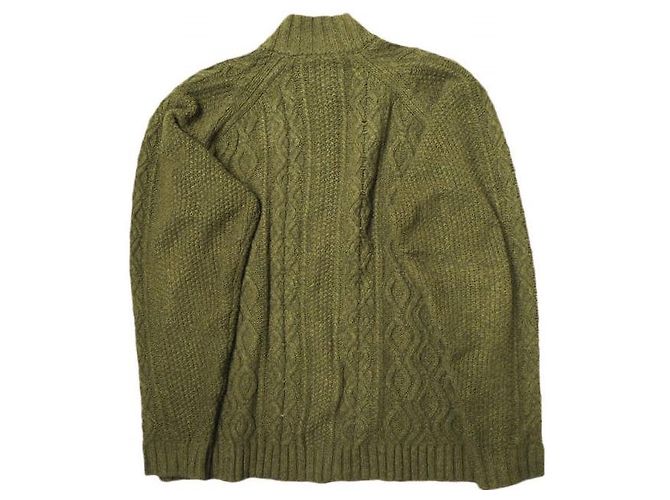 Autre Marque Santiago Fisherman Polyester Strickjacke von Pilgrim Surf+Supply Grün Olivgrün - Ansicht 2