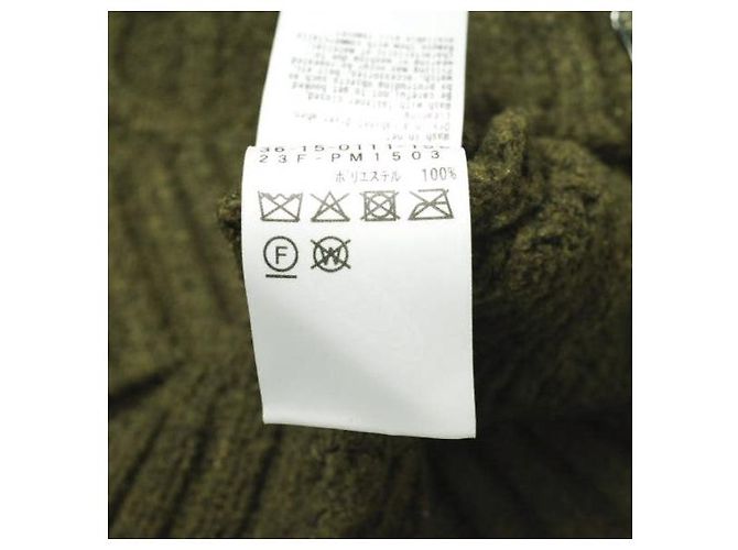 Autre Marque Santiago Fisherman Polyester Strickjacke von Pilgrim Surf+Supply Grün Olivgrün - Ansicht 8