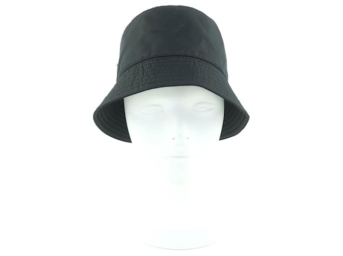 Prada Re-Nylon Cap mit Dreieckslogo Schwarz - Ansicht 2