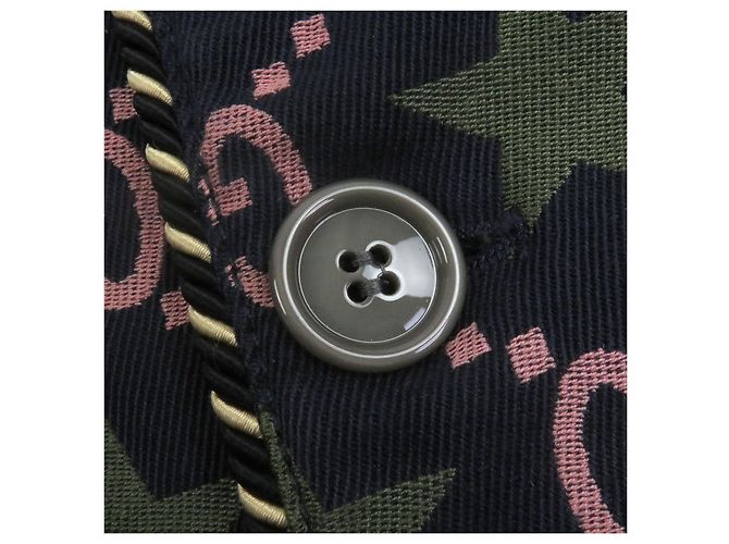 Chaqueta de algodón Gucci GG logo Star Azul Azul marino - vista 5