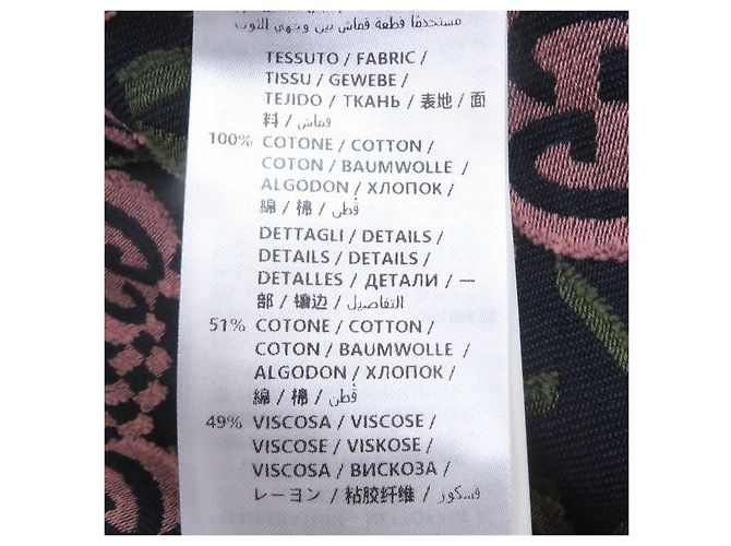 Chaqueta de algodón Gucci GG logo Star Azul Azul marino - vista 9