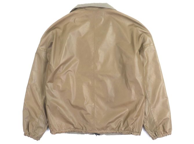 Blouson de piel de vaca Salvatore Ferragamo Castaño - vista 4