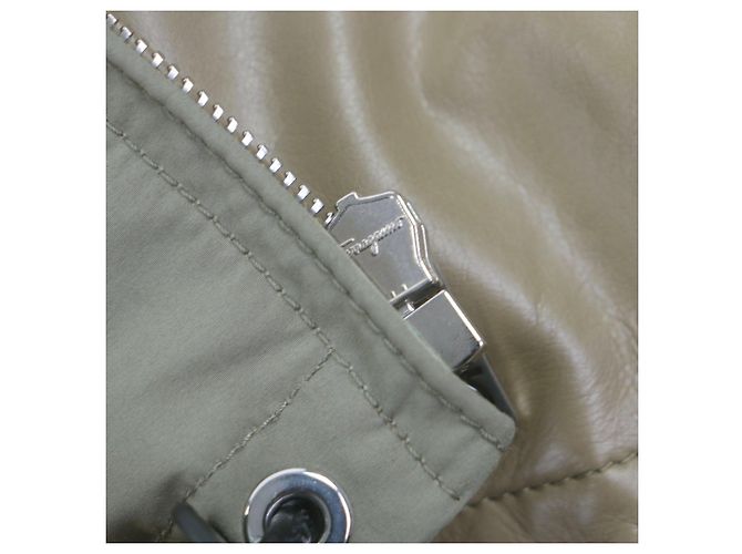 Blouson de piel de vaca Salvatore Ferragamo Castaño - vista 8