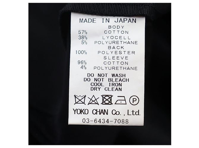 Autre Marque Camiseta YOKO CHAN Camiseta de algodón Negro - vista 9