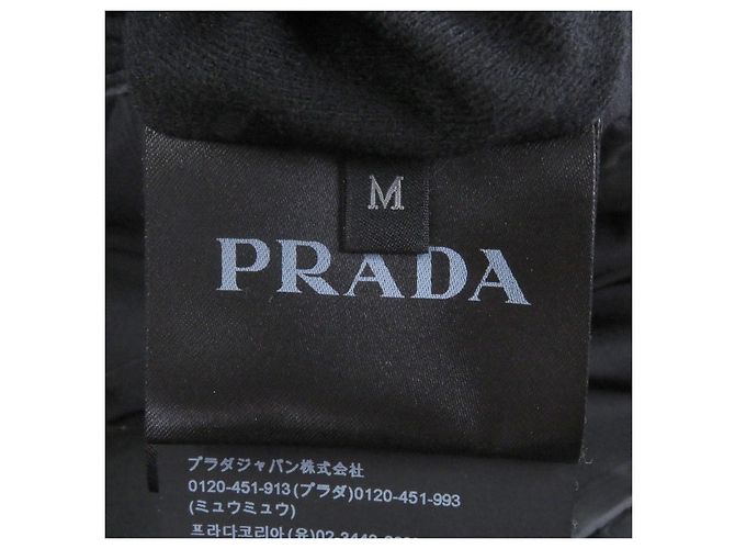 Prada Steppweste aus recyceltem Polyester Schwarz - Ansicht 8