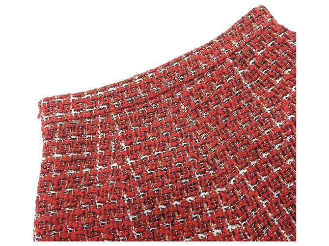 Short de lã Valentino Vermelho - vista 4