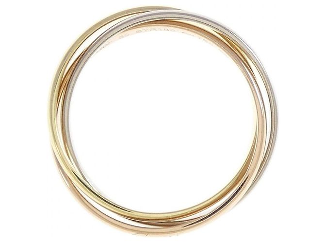 Cartier Trinity Au750 Ring Größe 20 Golden - Ansicht 2
