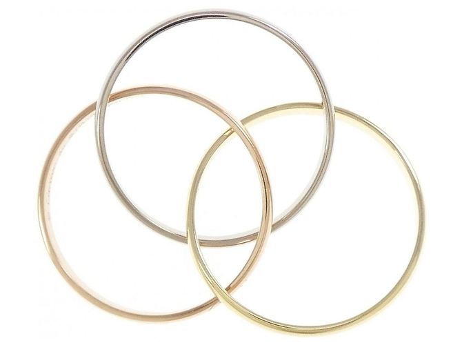 Cartier Trinity Au750 Ring Größe 20 Golden - Ansicht 3