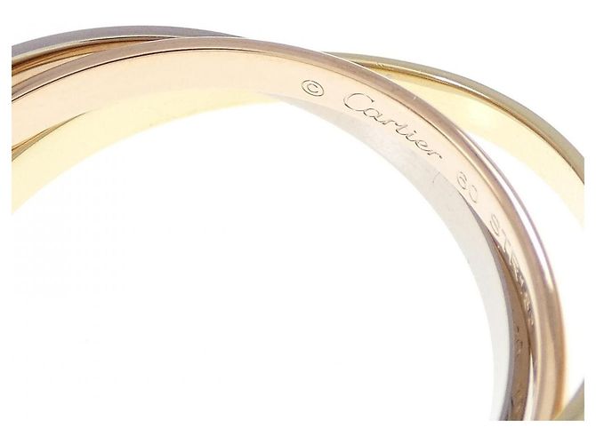Cartier Trinity Au750 Ring Größe 20 Golden - Ansicht 4