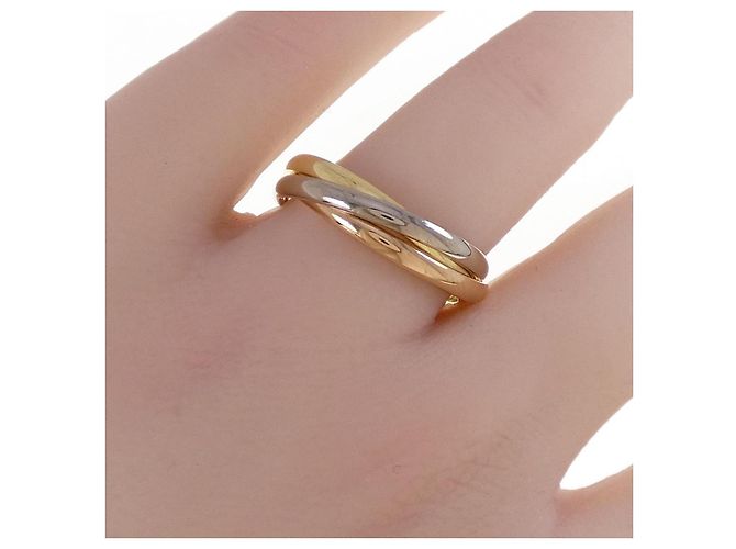 Cartier Trinity Au750 Ring Größe 20 Golden - Ansicht 5